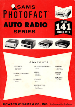 4 Sams Photofact Auto Radio Service Data Manual Vol 1 - 4 Vintage 1949 1954 car cheapest